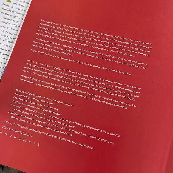 100 Days of Real Food Series Cook‎ Book by Lisa Leake Hardcover with Dust Jacket - Picture 5 of 6